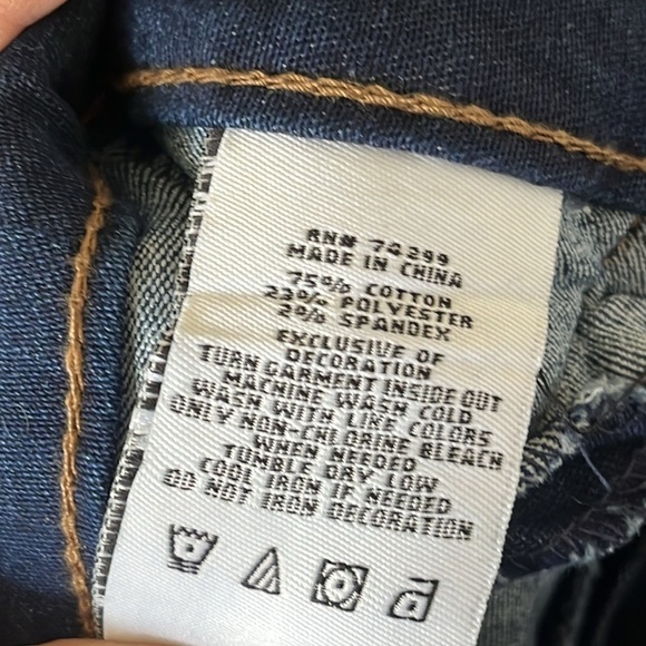 Brand New DKNY Girls Skinny Jeans Laguna Blue Ankle Length Stretch - Picture 13 of 16